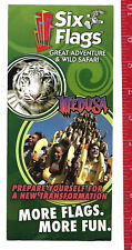 Vintage 2009 Six Flags Great Adventure & Wild Safari foldout brochure MEDUSA  picture