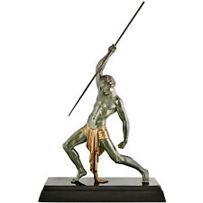Art Deco sculpture man with spear. ? Demetre H. Chiparus. picture