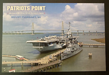 Patriots Point USS Yorktown Postcard - New picture