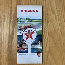 Texaco Map Arizona Phoenix Tucson Mesa Chandler Gilbert 1962 Gas Oil Advertising picture
