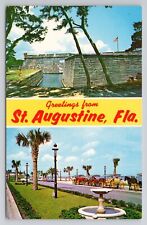 Postcard Greetings From St Augustine Florida picture