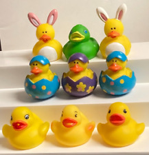 Lot Of (9) Easter Rubber Chicks & Ducks picture