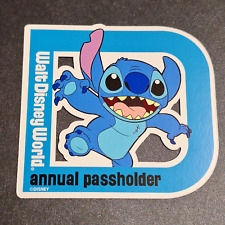 Aftermarket Walt Disney Annual Passholder featuring Stitch in D magnet format picture