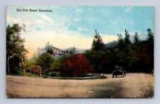 THE PALI ROAD HONOLULU HAWAII TO WASHINGTON DC POSTCARD 1913 picture