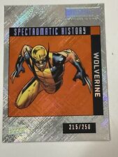 2023 Allegiance Avengers vs X-Men Spectromatic History Orange 215/250 Wolverine picture