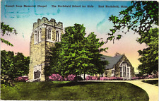 Sage Memorial Chapel Northfield School for Girls East Northfield MA Postcard picture