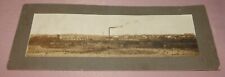 Real Vintage Panoramic Photo of Horton Kansas Rock Island Railroad Yards, Shops picture