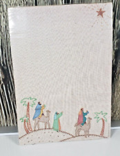 Hallmark Holiday Greeting Enclosures Paper Christmas Wisemen Sealed Vintage picture