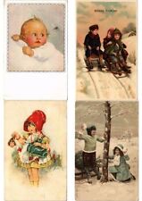 CHILDREN GREETINGS Mostly ARTIST SIGNED 100 Vintage Postcards (PART 5.) (L5464) picture