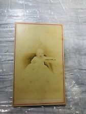 Novelty 1890 CabinetCard Baby first picture St. Louis MO Photobooth picture
