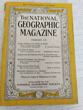 February 1945 National Geographic Magazine picture