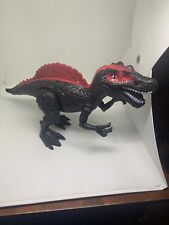 Dinosaur Spinosaurus 6’ Action Figure Red & Black Makes Screams When Arm Pulled picture