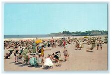 1950 Narragansett Beach, Narragansett, Rhode Island, RI Postcard picture