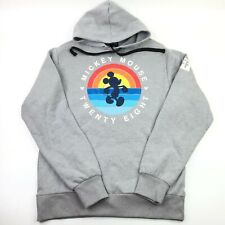 NEFF DIsney Mickey Mouse Twenty Eight Sunset Hoodie Grey Authentic Mens SM NEW picture