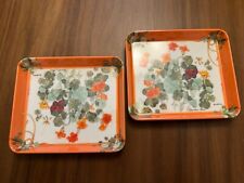 Two Vintage Melamine Snack Plates by Atelier Michele Trumel picture