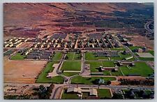 Intermountain School Campus Brigham City Utah UT Aerial View Vintage Postcard picture