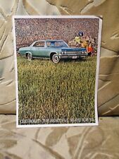 OEM 1965 Chevrolet Impala SS Factory GM Original Dealer Showroom Sales Brochure picture