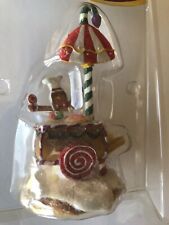 Christmas Holiday Time Candy Stand 2005 Gingerbread Collection Retired picture