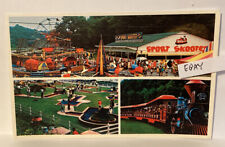 Early Pittsburgh Pa. White Swan Amusement Park (Gone) Rare 3-View New Postcard picture