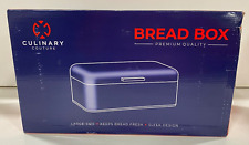 Culinary Couture Premium Quality Bread Box-Gold picture
