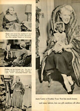 Janis Carter in Fur Magazine Photo Clipping 1 Page M5628 picture