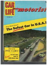 Car Life October 1955 New York State Thruway 1956 Cars Clyde McCauley  picture