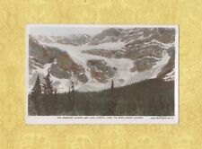 X Canada Banff Jasper highway 1960 postcard mailed CROWFOOT GLACIER TO MASS picture