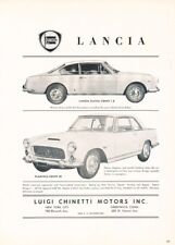 1966 1967 Lancia Flavia Flaminia Original Advertisement Print Art Car Ad J924 picture