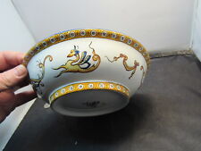 Antique French  bowl Antique French Gien Porcelain Ceramic bowl  picture