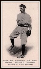 1913  MAGAZINE PHOTO PRINT BASEBALL  FOSTER WASHINGTON THIRD BASEMAN HOPELESS picture