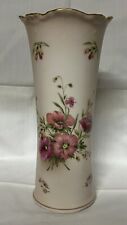 Vintage COR Crown 1988 Hibiscus Vase Pink Flowers Nature Garden Trees Floral picture