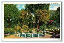 c1920s Center View The Park, University of Dayton, Ohio OH Unposted Postcard picture