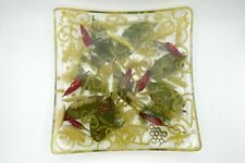 Vintage Italian Lucite Dish With Pasta Herbs Peppers picture
