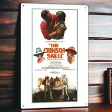 The Crimson Skull Metal Movie Poster Tin Sign Plaque Wall Decor Film 8