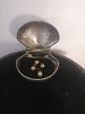 Antique Haunted Jewelry Case Containing 9k Gold And Pearl Studs, Positive Energy picture