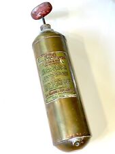 Vintage ERO 1 Qt. Brass  Fire Extinguisher  **EMPTY** Nice Condition No Dents picture