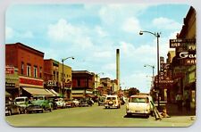c1950s~Second St~Hub Boyd's Stockman~Laramie Wyoming WY VTG~Postcard picture