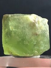 41.50 CTS AMAZING NATURAL PERIDOT BARREL CRYSTAL  FROM KOHISTAN PAKISTAN picture