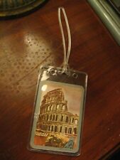 Malaysia Singapore Airlines Luggage Tag - MSA Vintage Repurposed Playing Card picture