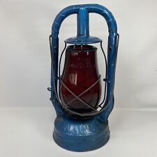 Monarch Dietz Lantern Syracuse N.Y. Original Fitzall Red Globe 14” Vintage picture