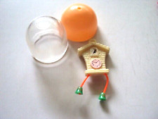 Vtg Gumball Charm Cracker Jack 60's HK PENNY KING CUCKOO CLOCK Vending toy prize picture