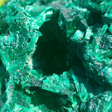 2.62LB Natural glossy Malachite cat eyetransparent cluster rough mineral sampleg picture