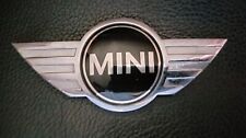 E08-  MINI Cooper trunk emblem genuine rear bumper badge ornament logo picture