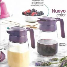 Tupperware Syrup Dispensers Set of 2 Purple New 350ml HTF picture
