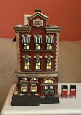 Dept 56 Christmas in the City Series WASHINGTON STREET POST OFFICE, #58880, 3 Pc picture