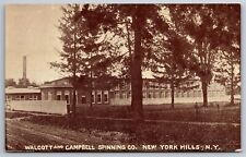 Walcott & Campbell Spinning Co New York Mills NY C1907 Postcard J26 picture