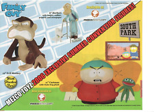2006 Action Figures Toy PRINT AD ART - Family Guy & South Park MEZCO Exclusive picture