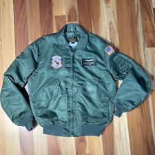 Rare Nicoderm CQ SKYTYPERS Usaf Flyer's Type FSL-36/P Jacket - Size 44 Tall picture