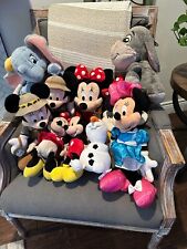 10 Disney Stuffed Characters Minnie and Mickey Mouse (Rare) plush picture