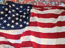 Nice 50 Star American Flag 9 x 5 BEST Cotton Bunting VALLEY FORGE Hand-Sewn Star picture